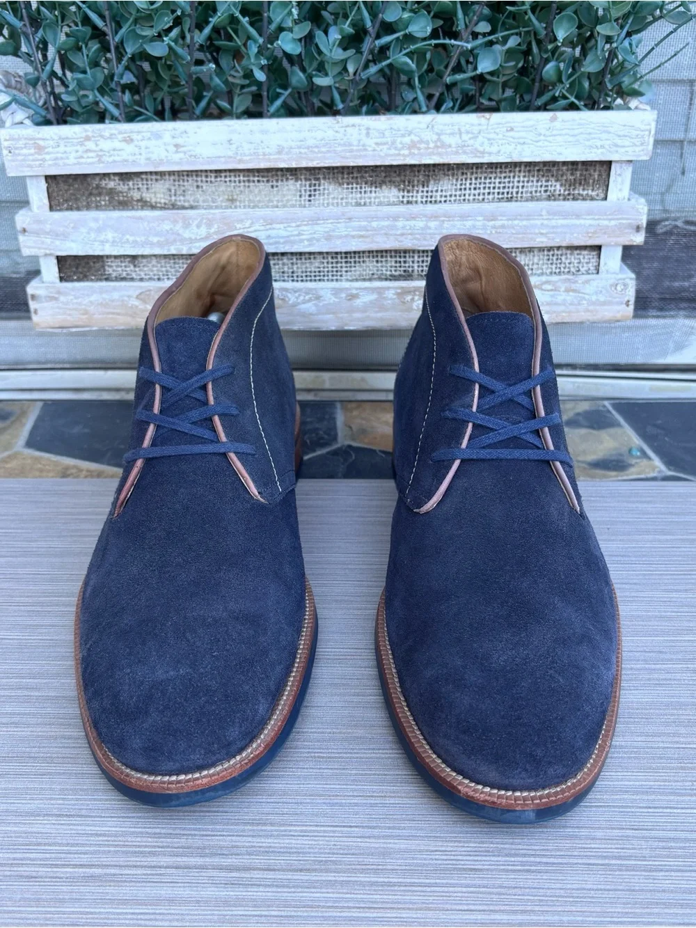 TRASK Suede Chukka Boots